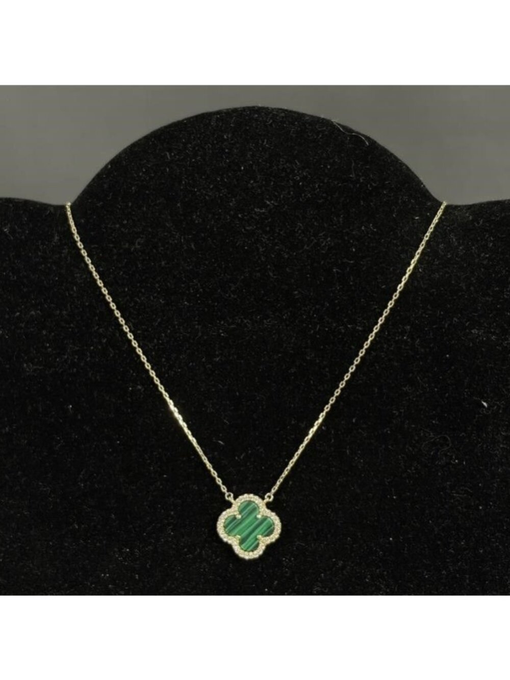 Sterling Silver Four-Leaf Clover Pendant Necklace